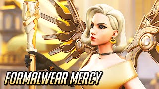 Mercys NEW Skin Is So Elegant ✨ Top 500 Mercy Gameplay  Overwatch 2 [upl. by Stephana]