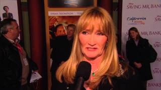 Saving Mr Banks Karen Dotrice World Premiere Interview  ScreenSlam [upl. by Iram]