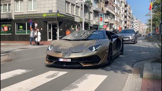 Supercars in knokke 2021  CHAOS IN STREETS DURING THE ZOUTE GRAND PRIX [upl. by Stacia]