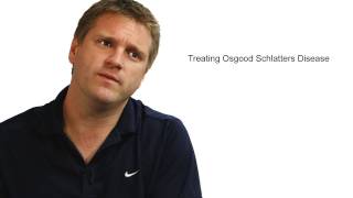 Treating Osgood Schlatters Disease [upl. by Nesnah]