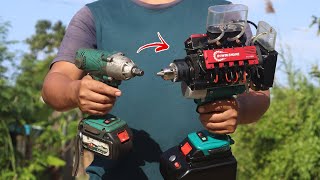 I Turn Electric Drill Into V8 Powered Drill [upl. by Shandeigh]