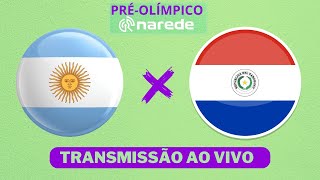 ARGENTINA X PARAGUAI AO VIVO  PRÉOLIMPICO 2024 AO VIVO [upl. by Inhoj934]