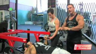 Instructional Fitness  Hammer Bench Press [upl. by Gnouv]