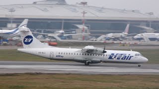 UTair Express  ЮтэйрЭкспресс VQBLC ATR72500  Взлёт во Внуково VKOUUWW [upl. by Erna134]