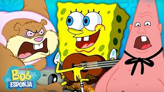 Bob Esponja  ¡36 MINUTOS de momentos clásicos de Bob Esponja 🧽  Bob Esponja en Español [upl. by Inalel]