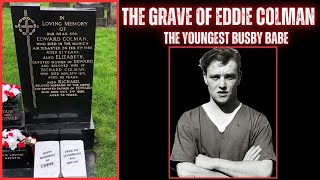 The grave of Eddie Colman  the youngest Busby babe [upl. by Ettennil347]