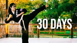 I Tried Martial Arts for 30 days and then had a Belt Test [upl. by Atirehgram]