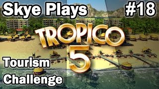 Tropico 5 Tourism Challenge 18 ►How To Get More Tourists◀ GameplayTips Tropico 5 [upl. by Aneeled]