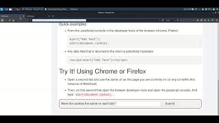 WebGoat 8  Cross Site Scripting XSS Lesson 2 [upl. by Ahseret883]