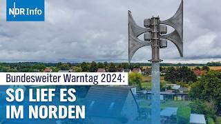 Bundesweiter Warntag 2024 Funktionierte das Warnsystem  NDR Info [upl. by Mulderig2]