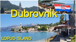 Dubrovnik  Croatia  Lopud Island Cruise [upl. by Copeland]