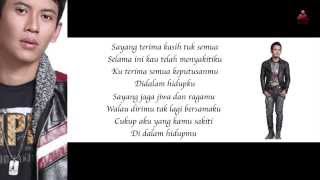 Dadali  Disaat Aku Tersakiti Official Lyric Video [upl. by Zerdna]