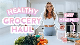 Healthy Grocery Haul  EASY MEAL PREP  Get my 2 day detox [upl. by Nollat]