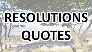 Happy New Year 🎆  Motivational Quotes about RESOLUTIONS [upl. by Ettenan999]