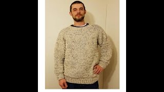 Easy Crochet Sweater  Bagoday Crochet  Tutorial 359 [upl. by Stover]