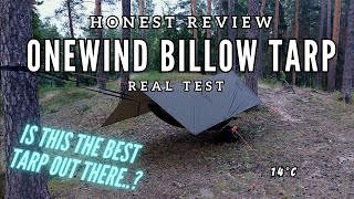 Onewind Billow Ultralight Hammock Tarp  Real Test And My Honest Review [upl. by Ahtanaram]