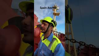 Ship mein oil fill krne se phle Mila Anchor🛳️☠️🗿 spain explore ship shortvideo [upl. by Conger]