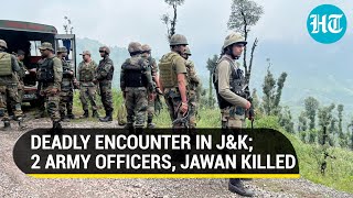 Indian Army Loses Two Captains One Special Forces Jawan In Fierce Encounter In JampKs Rajouri [upl. by Belac479]