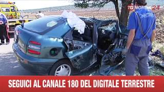 APRICENA INCIDENTE MORTALE PERDONO LA VITA GIUSEPPE RENZULLI E RAFFAELA MINISCHETTI [upl. by Ycat]