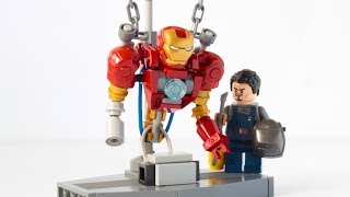 Lego Iron Man construction lab MOC [upl. by Chatterjee]