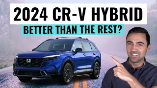 2024 Honda CRV Review  Is The New CRV Hybrid A Better SUV Than The Toyota RAV4 [upl. by Daahsar248]