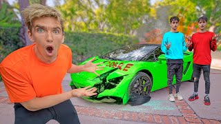 Did Lucas and Marcus Break my Lamborghini SHARERGHINI [upl. by Coleen]