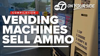 Ammo vending machines across the country garner mixed reactions [upl. by Aila]