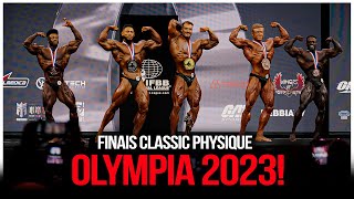 FINAIS CLASSIC OLYMPIA 2023  em 4K [upl. by Farland]