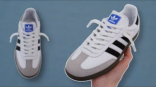 How To Lace Adidas Samba Loosely BEST WAY [upl. by Eryt85]