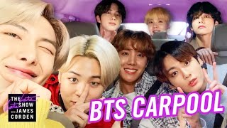 BTS Carpool Karaoke Part 1 Türkçe Altyazılı [upl. by Loeb640]