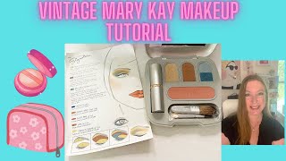 Makeup Tutorial Using Vintage Mary Kay Colors marykay makeuptutorial makeup eyeshadow beauty [upl. by Sims81]