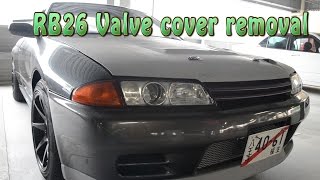 RB26 Valve cover removal [upl. by Marius760]