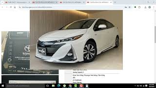 Toyota Prius PHV Price Pakistan 2024 l CustomDuty l SGR costing JapanAuction l HowtoImport JapanCar [upl. by Arber]