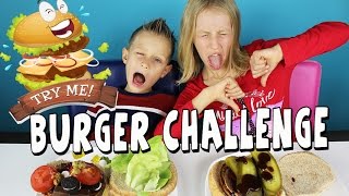 BURGER Challenge  GamerGirl  RonaldOMG [upl. by Bulley]