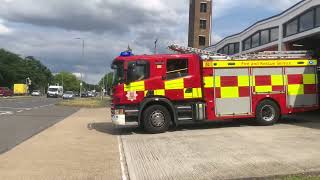 Thursday 11th July basildon fire station 52P2 [upl. by Aynos]