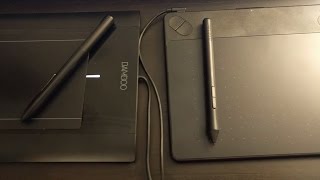 Wacom Graphic Tablets  Intuos Art vs Intuos Pro vs Bamboo vs [upl. by Gord]