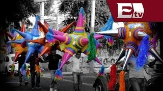 Feria de la piñata en Acolman conoce cómo se hacen  Titulares con Vianey Esquinca [upl. by Accebber]