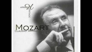 Mozart by Arrau  1st mvt Sonata No 8 in A minor K 310  Allegro maestoso [upl. by Ynagoham66]