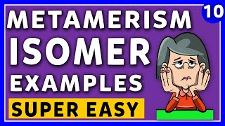 Metamerism Isomerism  Organic Chemistry [upl. by Odnomra]