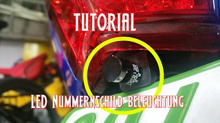 Tutorial Roller LED Nummernschildbeleuchtung [upl. by Kahn]