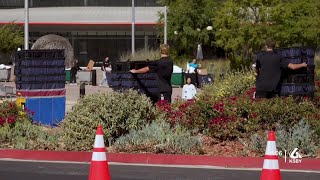 Firstyear Cal Poly students move into dorms for Week of Welcome [upl. by Ymmaj]