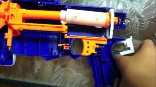 NERF Retaliator Simple mod guide [upl. by Wilmer732]