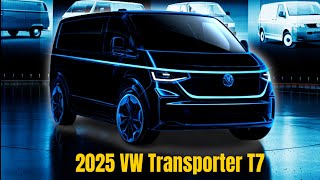 New 2025 VW Transporter T7 Design Revealed [upl. by Ahseiym]