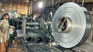 Amazing Hard Working Young Mans Manufacturing Stainless Steel PipeHow Stainless Steel Pipe Are Made [upl. by Aniral]