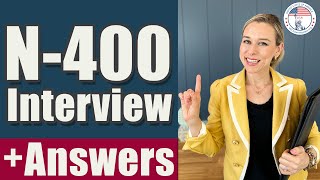 N400 Naturalization Interview with Actual Applicant  Apply US citizenship [upl. by Gronseth501]