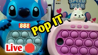 🛑Live Satisfying POP IT ELECTRONIC PUSH POP toys ASMR 🥰 ⏯️ trending asmr live shorts viral [upl. by Oinimreh204]