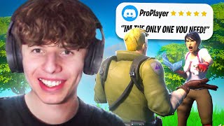 NOAHREYLI TROLLT Fortnite PRO Spieler als NOOB 😂 [upl. by Gusti904]