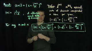 Nominal Rates of Interest and Discounts and Their Relationship [upl. by Clie]