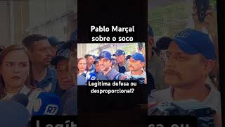 Pablo Marçal sobre o soco [upl. by Kcirb]