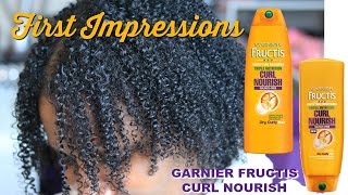 Natural Hair Wash Day Shampoo Condition amp Hair Steaming wGarnier Fructis Curl Nourish [upl. by Ainniz]